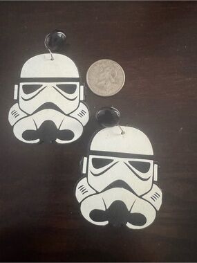 Storm Trooper Earrings